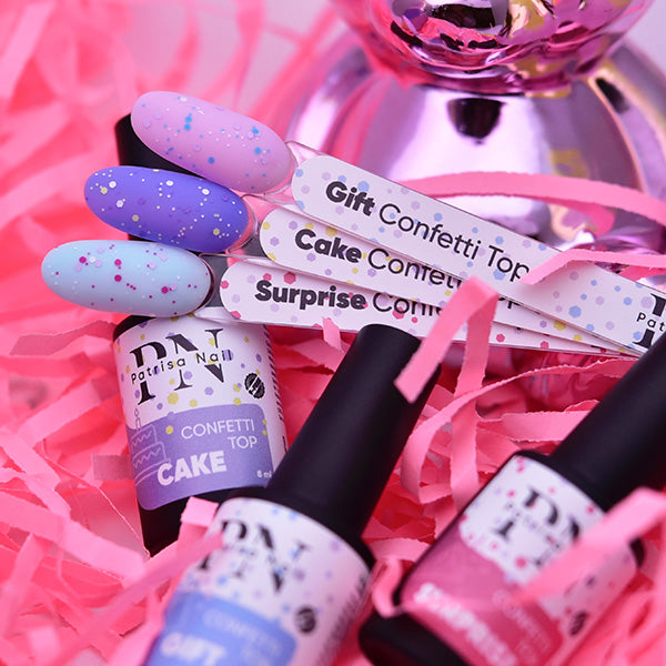 ללא ניטרול Gift טופ מאט Confetti