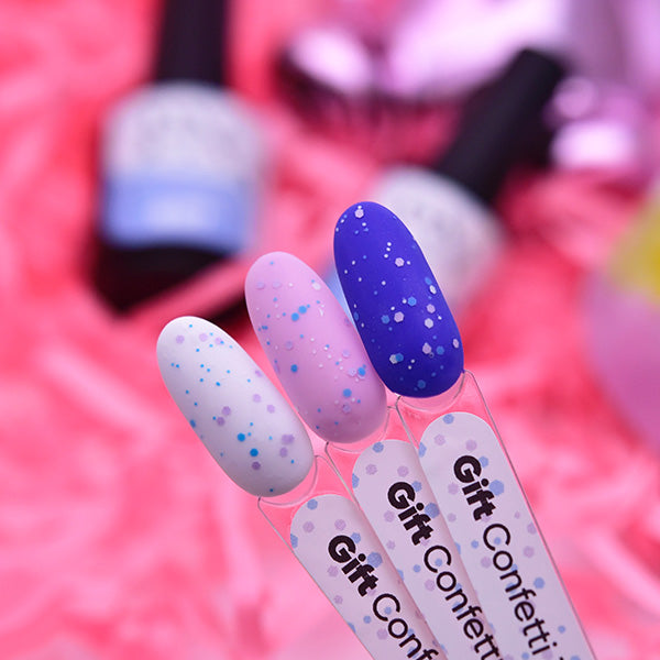 ללא ניטרול Gift טופ מאט Confetti