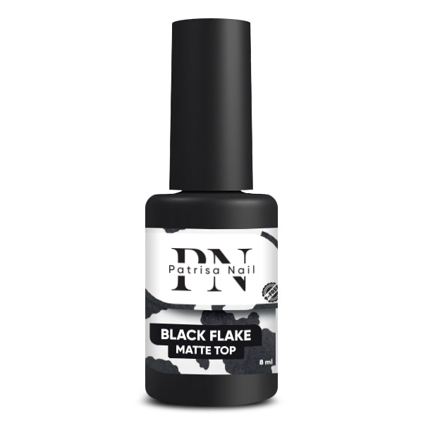 עם פתיתים שחורים Black Flake טופ מאט ללא ניטרול